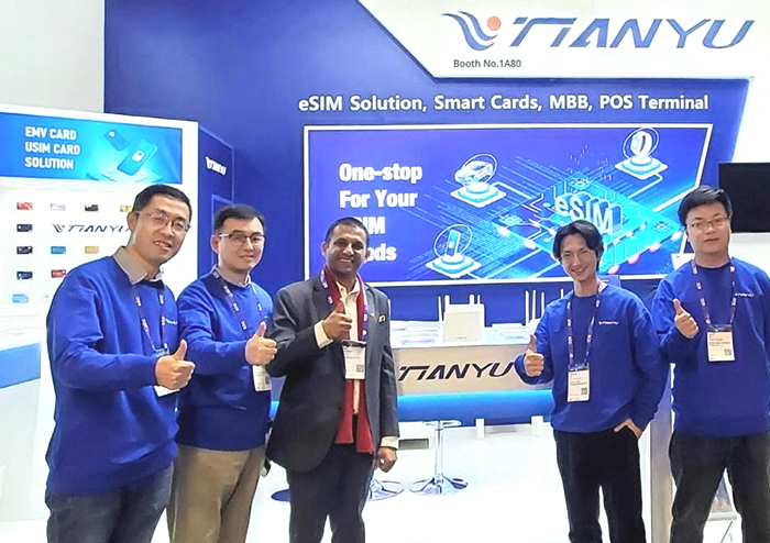 天喻信息亮相MWC 2024 共話未來科技發展